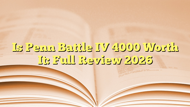Is Penn Battle IV 4000 Worth It: Full Review 2026