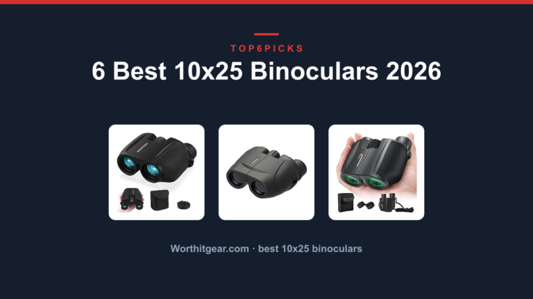 6 Best 10x25 Binoculars 2026