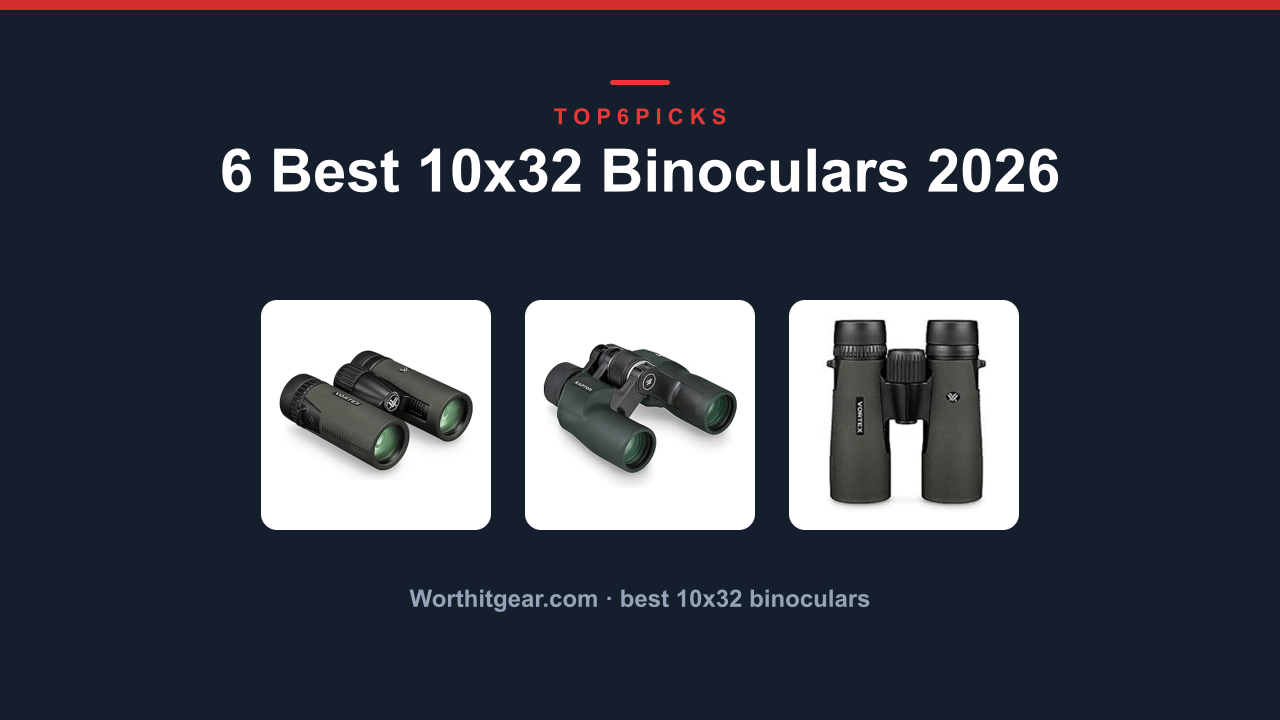 6 Best 10x32 Binoculars 2026