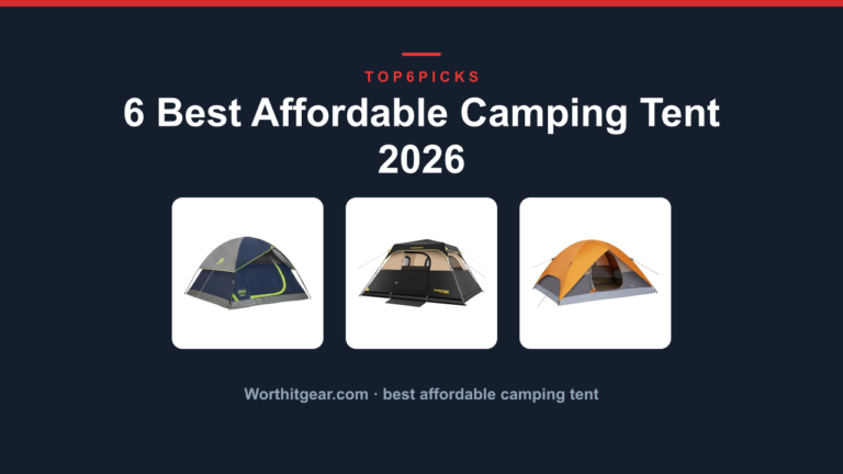 6 Best Affordable Camping Tent 2026