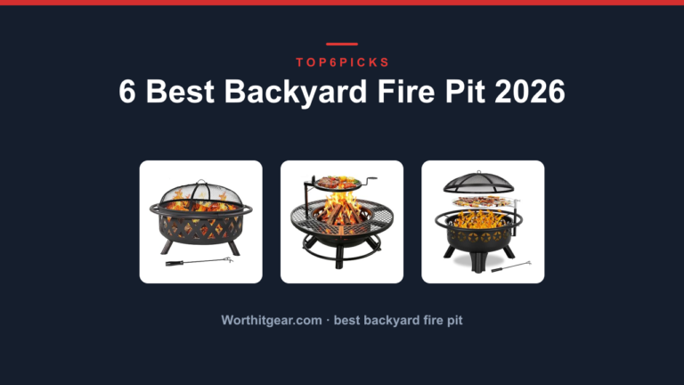 6 Best Backyard Fire Pit 2026