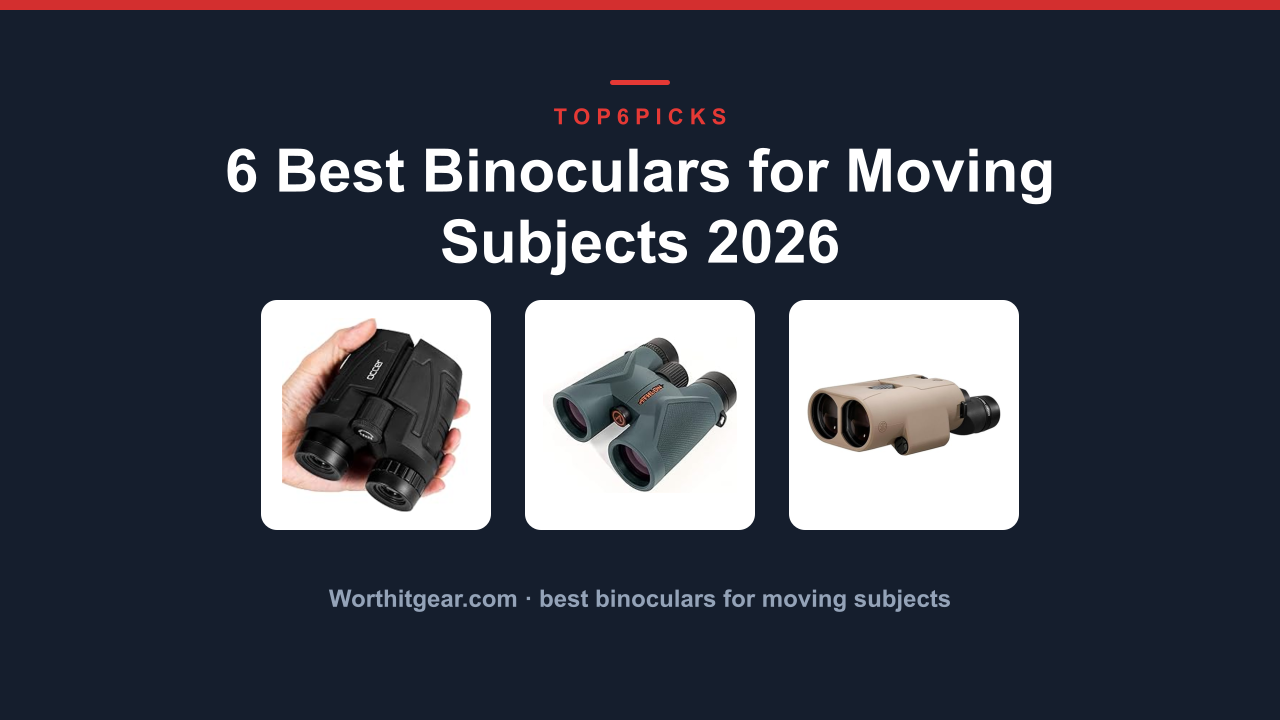 6 Best Binoculars for Moving Subjects 2026