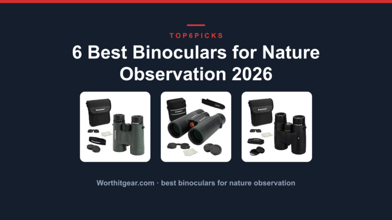 6 Best Binoculars for Nature Observation 2026