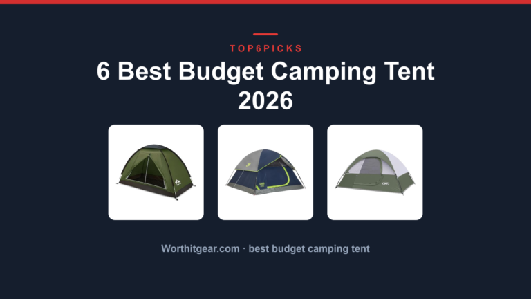 6 Best Budget Camping Tent 2026