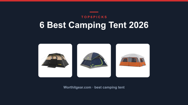 6 Best Camping Tent 2026