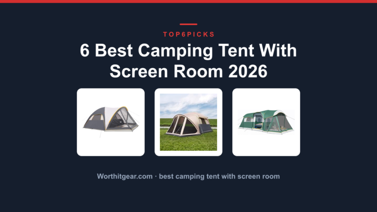 6 Best Camping Tent With Screen Room 2026