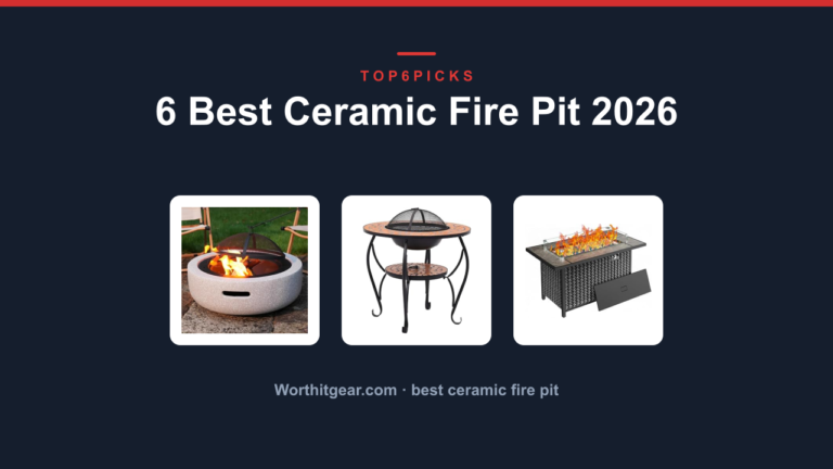 6 Best Ceramic Fire Pit 2026
