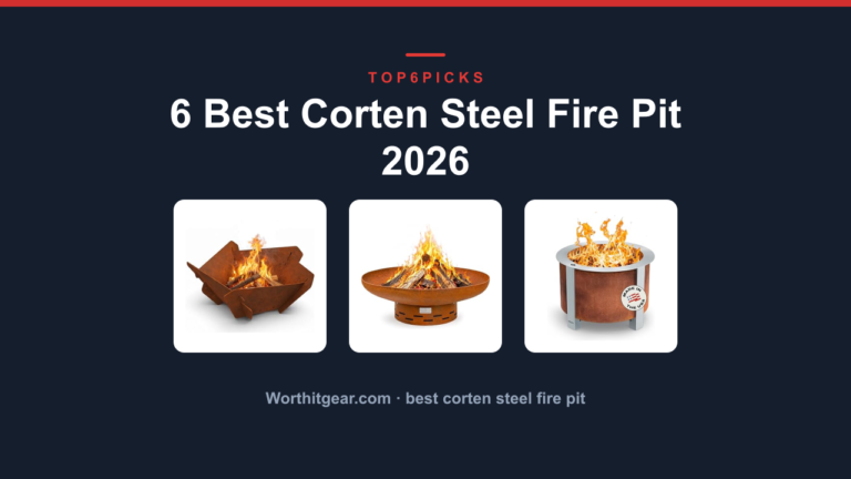 6 Best Corten Steel Fire Pit 2026