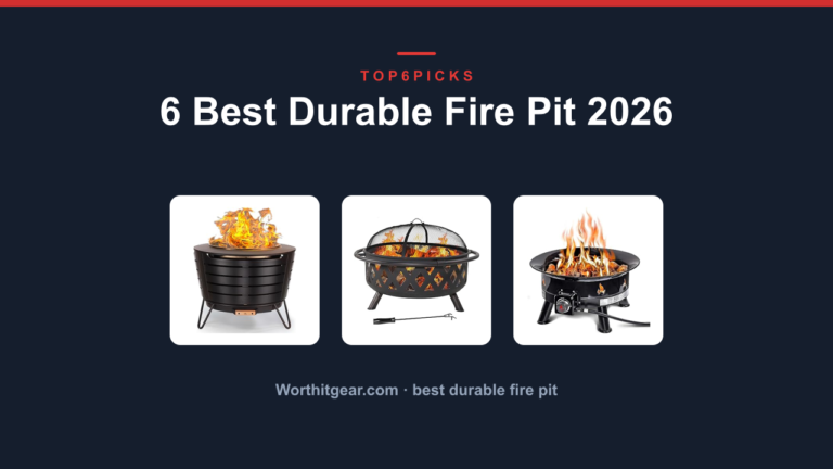 6 Best Durable Fire Pit 2026