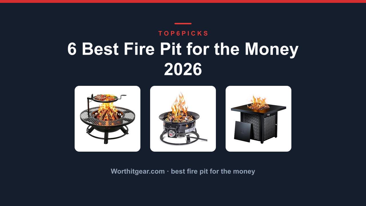 6 Best Fire Pit for the Money 2026