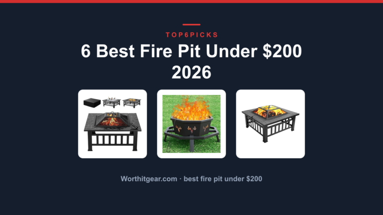 6 Best Fire Pit Under $200 2026