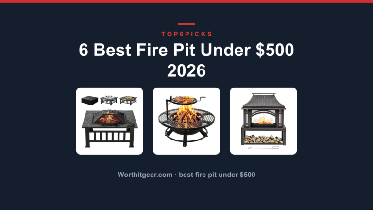 6 Best Fire Pit Under $500 2026