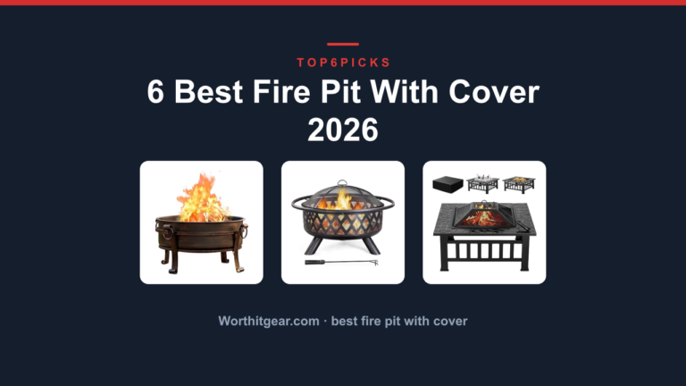 6 Best Fire Pit With Cover 2026