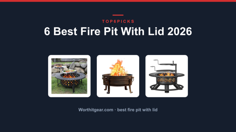 6 Best Fire Pit With Lid 2026