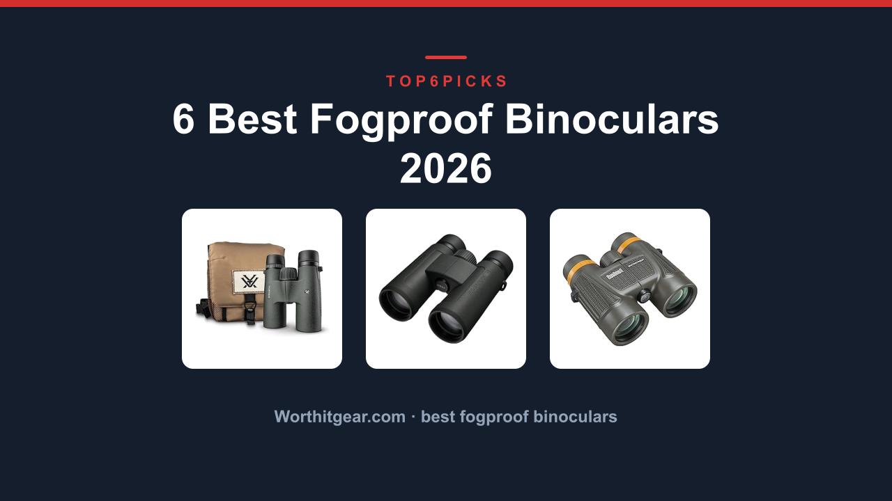 6 Best Fogproof Binoculars 2026