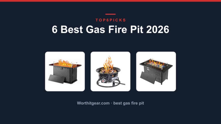 6 Best Gas Fire Pit 2026