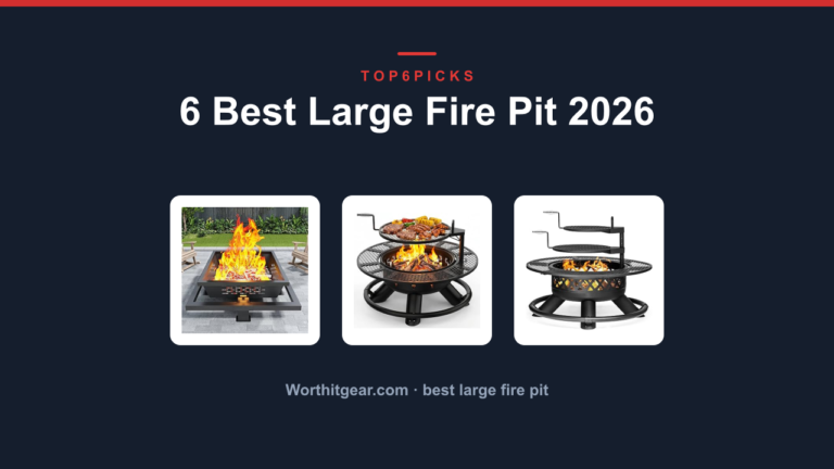 6 Best Large Fire Pit 2026