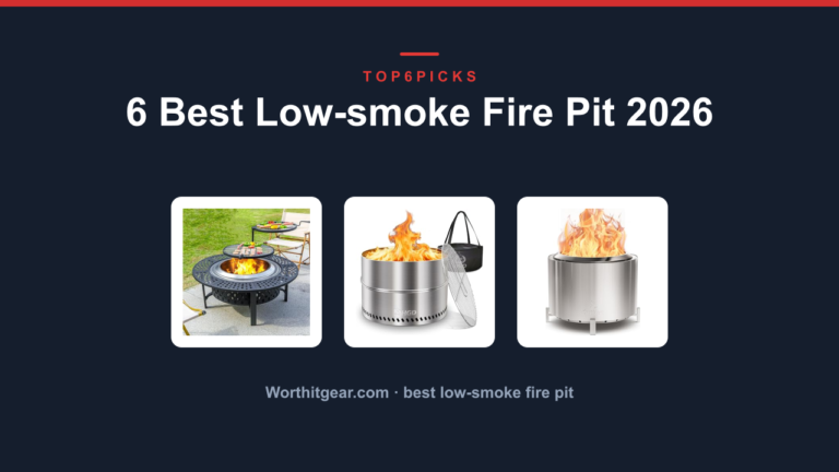 6 Best Low-smoke Fire Pit 2026