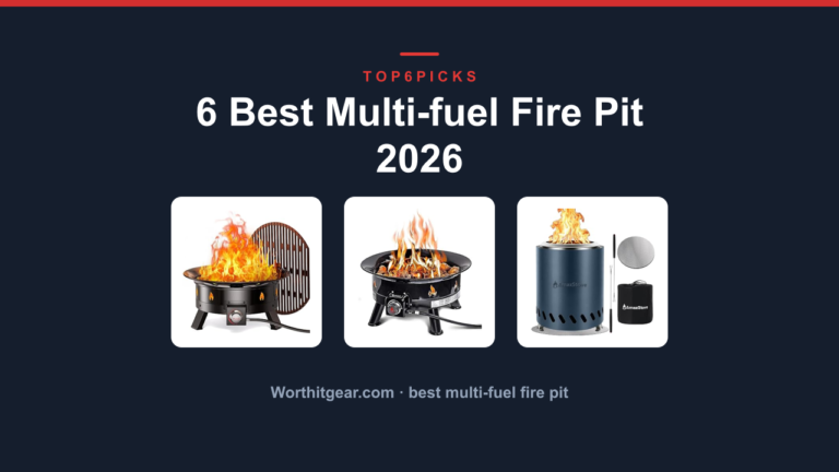 6 Best Multi-fuel Fire Pit 2026