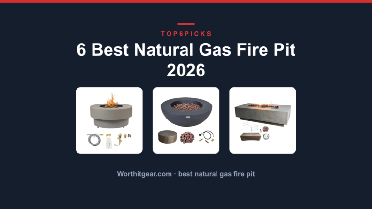 6 Best Natural Gas Fire Pit 2026