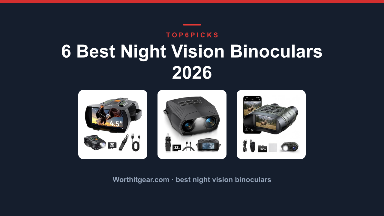 6 Best Night Vision Binoculars 2026