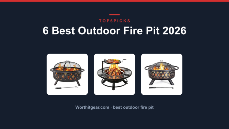 6 Best Outdoor Fire Pit 2026