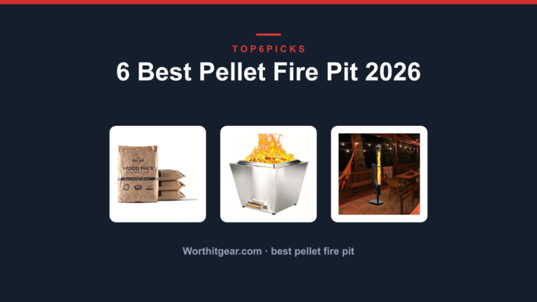 6 Best Pellet Fire Pit 2026