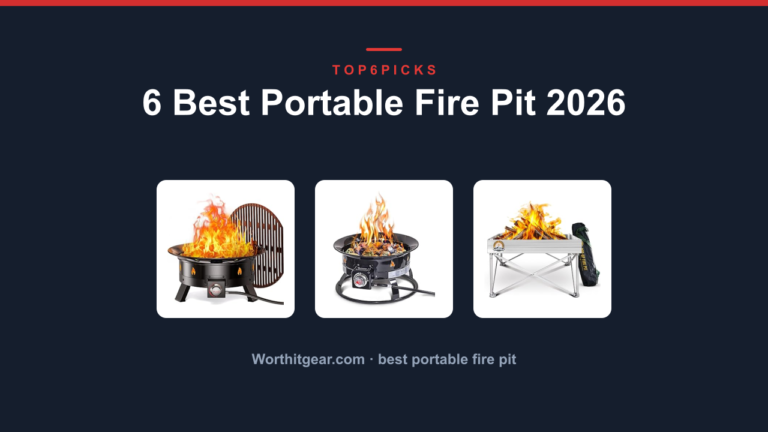 6 Best Portable Fire Pit 2026