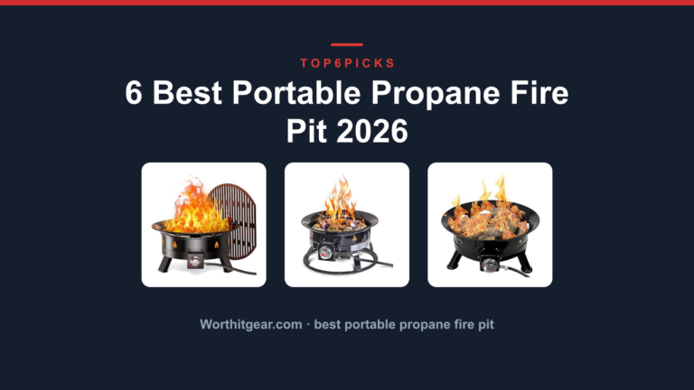 6 Best Portable Propane Fire Pit 2026
