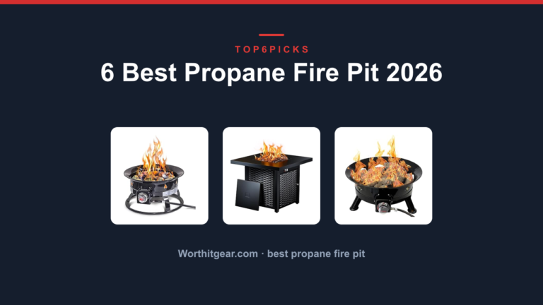 6 Best Propane Fire Pit 2026