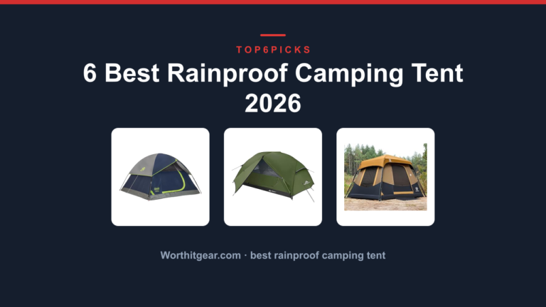 6 Best Rainproof Camping Tent 2026