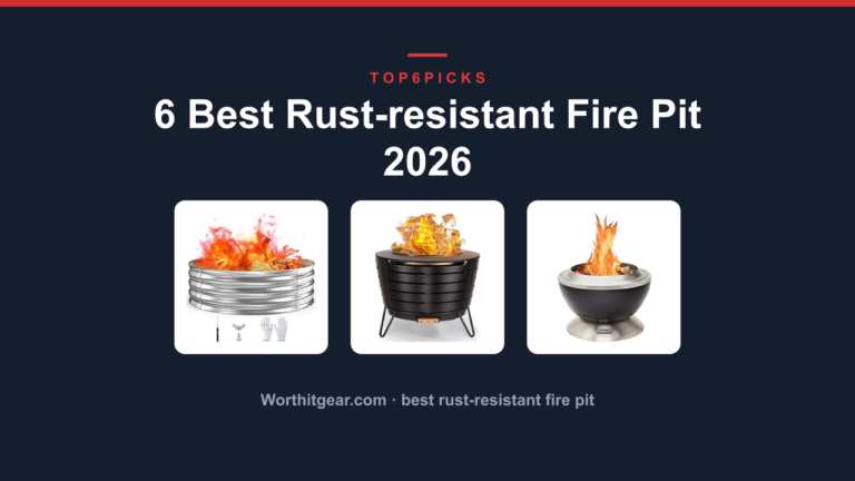 6 Best Rust-resistant Fire Pit 2026