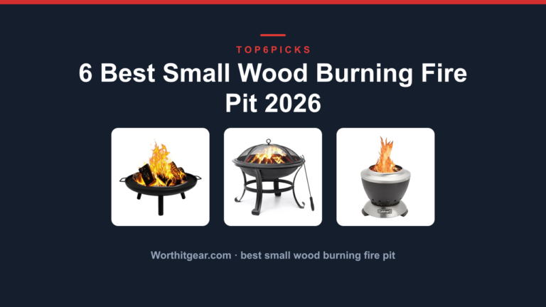 6 Best Small Wood Burning Fire Pit 2026
