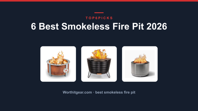 6 Best Smokeless Fire Pit 2026