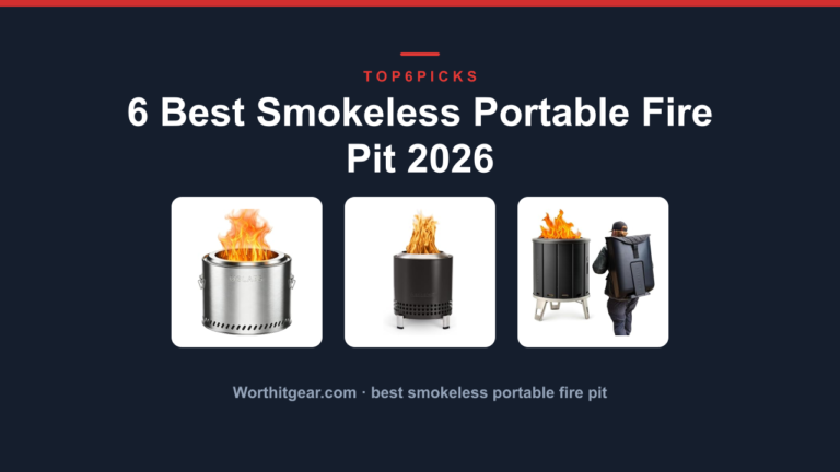 6 Best Smokeless Portable Fire Pit 2026