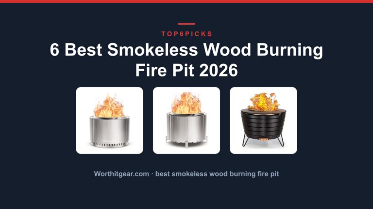 6 Best Smokeless Wood Burning Fire Pit 2026