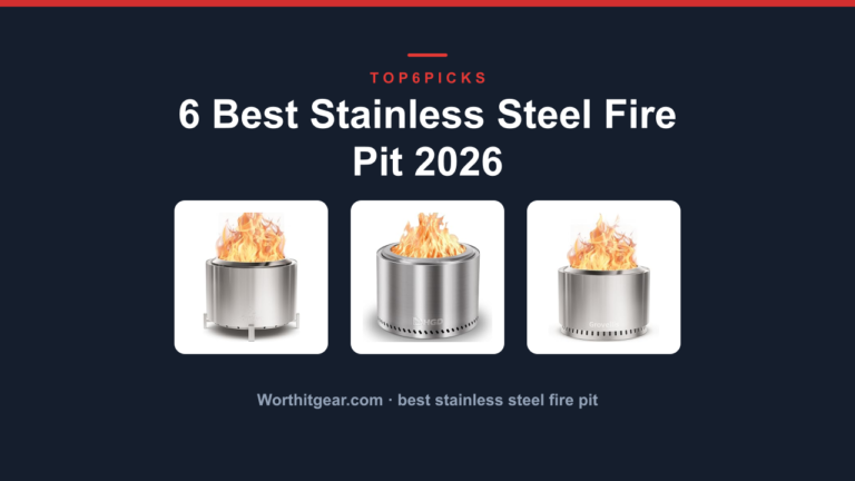 6 Best Stainless Steel Fire Pit 2026