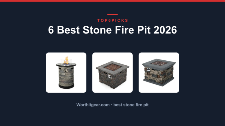 6 Best Stone Fire Pit 2026