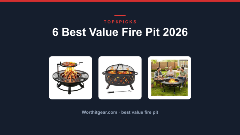 6 Best Value Fire Pit 2026