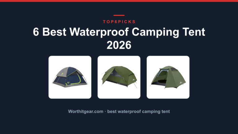 6 Best Waterproof Camping Tent 2026