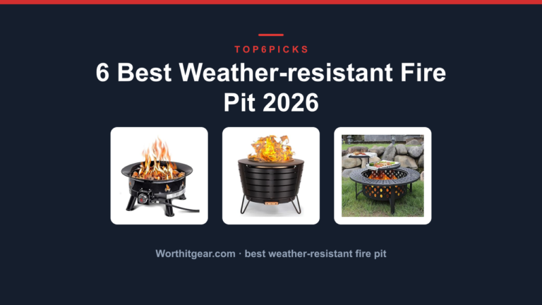 6 Best Weather-resistant Fire Pit 2026