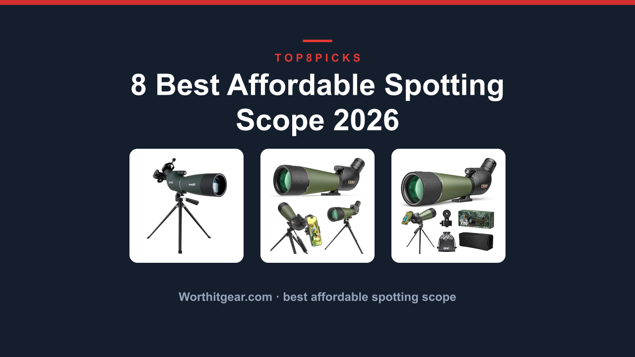 8 Best Affordable Spotting Scope 2026
