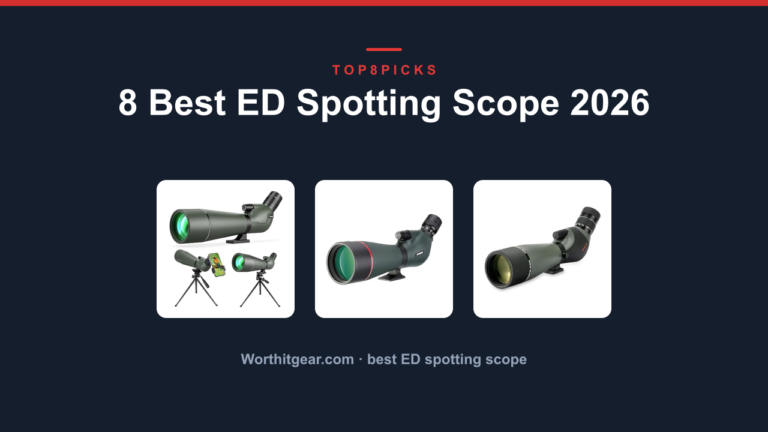 8 Best ED Spotting Scope 2026
