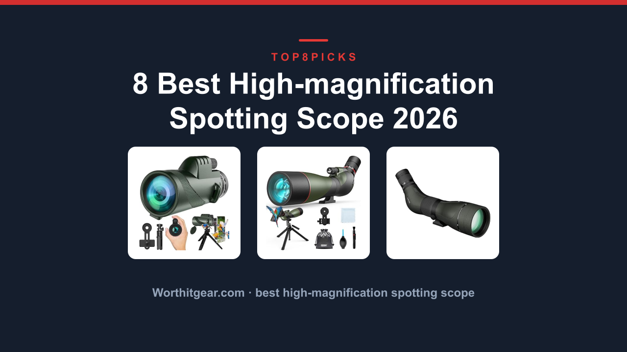 8 Best High-magnification Spotting Scope 2026