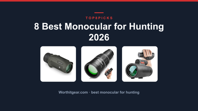 8 Best Monocular for Hunting 2026