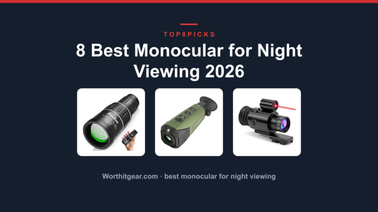 8 Best Monocular for Night Viewing 2026