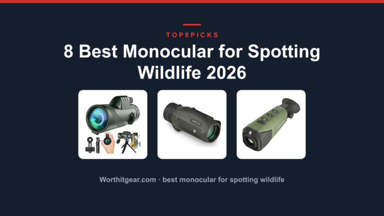 8 Best Monocular for Spotting Wildlife 2026