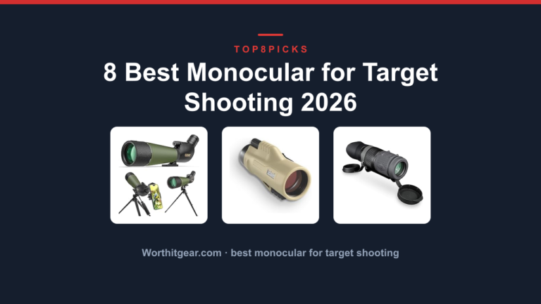 8 Best Monocular for Target Shooting 2026