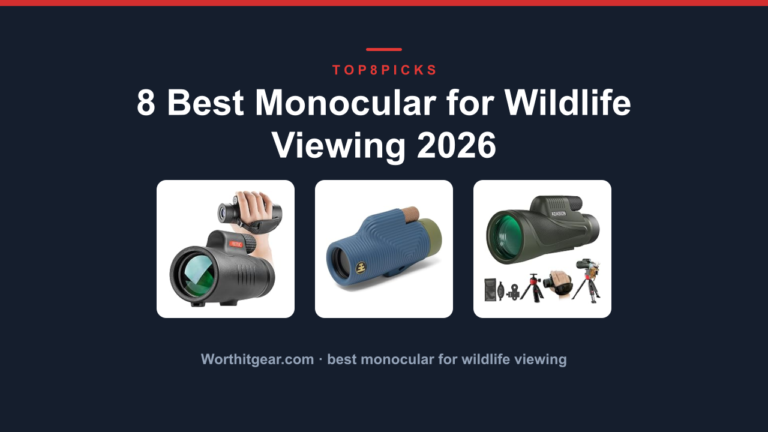 8 Best Monocular for Wildlife Viewing 2026