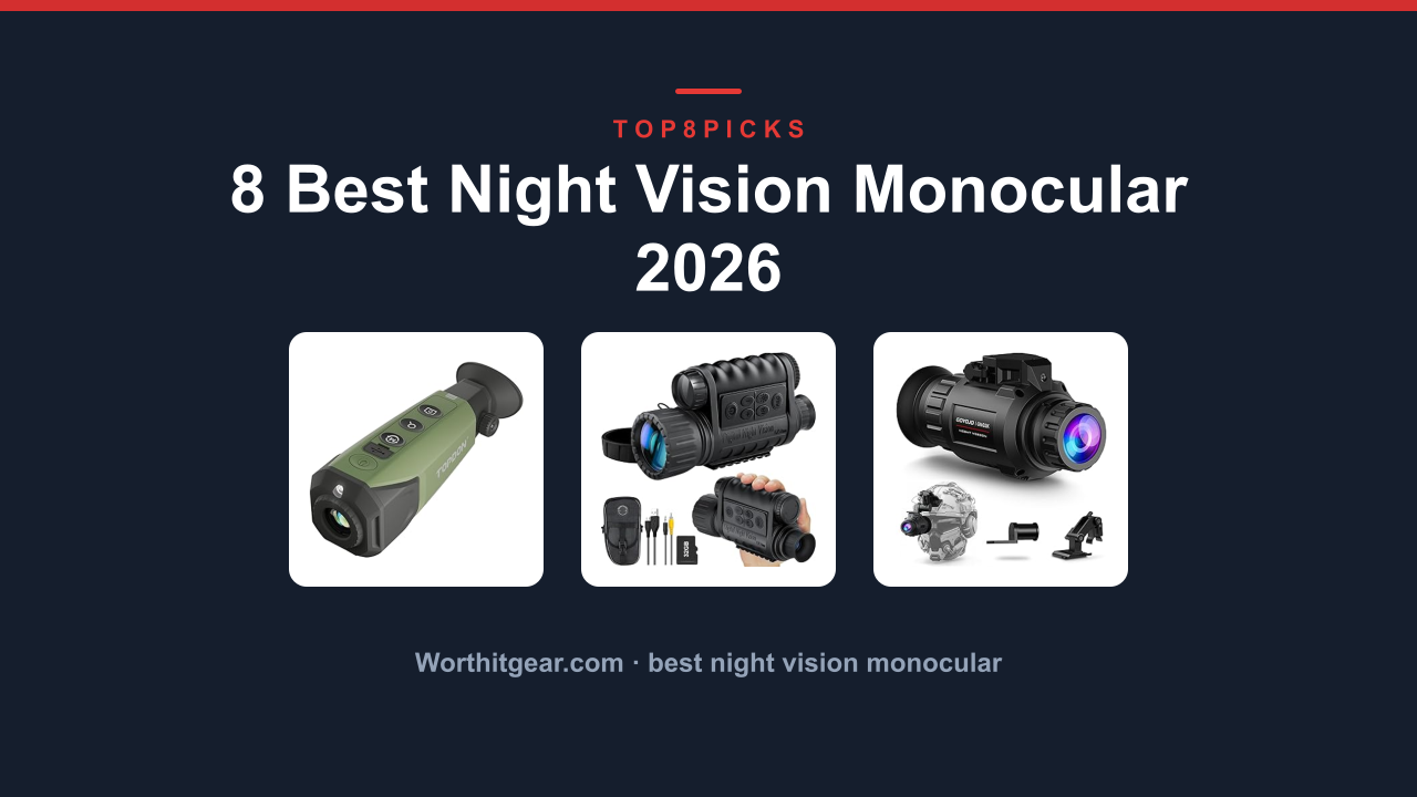 8 Best Night Vision Monocular 2026